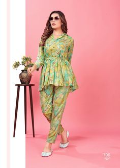 Multi Colour Fabric, Inexpensive Clothes, Style Pant, Womens Business Casual, Stylish Dress Book, Co Ords, Indian Fashion Dresses