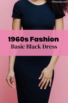 Some things don’t change much. The basic black dress which is a staple of every woman’s wardrobe has remained a constant. Most of the dresses from the latter part of the Sixties pictured here could still be worn today. 60s Fashion Trends, 1960s Looks, Mod Look, Mod Mini Dress, Basic Black Dress, The Sixties, Bohemian Look, 1960s Fashion, 60s Fashion