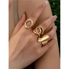 -Item Id 35362229 -Details: Metal -Style: Fashionable -Color: Gold -Gender: Women -Material: Zinc Alloy **Open To Offers!!!** **Bundle To Save More** **30% Off Bundles Of 2 Or More Items!!** ***Orders Go Out Within 5-10 Business Days!! Thank You For Your Patience!! Multiple Sizes And Colors Available In Most Styles Don't See Your Size Or Color Listed, Just Ask. Photoshoot Inspo, Punk Style, Classy Chic, Colour List, Open Ring, Metal Style, Boutique Jewelry, Chic Boutique, Punk Fashion