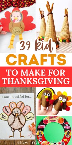 Collage of Thanksgiving crafts for kids, including turkeys, handprint art, edible food crafts, and more. Toddler Artwork, Kindergarten Thanksgiving Crafts, Developmental Activities, Diy Thanksgiving Crafts, Preschool Thanksgiving, Fun Thanksgiving Crafts, Holiday Money, Thanksgiving Crafts Preschool, Thanksgiving Crafts Diy