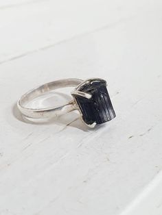 raw black tourmaline ring 925 silver,black tourmaline rings,rough Tourmaline rings,black gemstone rings,crystal rings Black Tourmaline Gemstone Rings, Black Tourmaline Rings As Gifts, Black Tourmaline Rings For Gift, Tourmaline Rings, Rings Crystal, Raw Black Tourmaline, Black Tourmaline Ring, Rings Black, Black Tourmaline Crystal