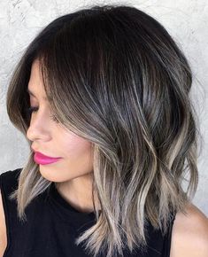 Ashy Hair, Ash Blonde Ombre, Yellow Hair Color, Ash Hair, Brown Ombre Hair, Ash Blonde Balayage, Ash Hair Color