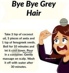 Premature Grey Hair Remedies, Herbs Magic, Health Tricks, Reverse Gray Hair, Premature Grey Hair, Overnight Hair, Homemade Hair Treatments, Hair Tea