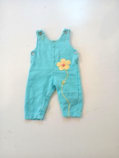 Vintage Carter Brand Baby Overalls, 6 mos., buttons at shoulders, snap between legs for easy diaper changes, soft cotton, slight small stain at neckline. Summer Cotton Bubble Romper With Button Closure, Cute Cotton Bubble Romper With Buttons, Casual Cotton Onesie With Buttons, Sleeveless Green Cotton Onesie, Cotton Bubble Romper With Buttons For Spring, Spring Cotton Bubble Romper With Buttons, Spring Cotton Onesie For Playtime, Spring Cotton Bubble Romper With Button Closure, Spring Playtime Cotton Onesie