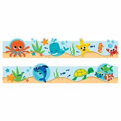 under the sea wall decals