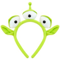 PRICES MAY VARY. 【Three-eyed Plush Design】With three expressive eyes and antennae for personality and playfulness, this three-eyed alien headband is a must-have for sci-fi fans and novelty items lovers. This fun alien headband is sure to make you stand out in the crowd. 【Premium Material】Made from soft and fluffy plush material, this space headband is ultra-comfortable to wear for a long time. The alien hairband is exquisitely made and is an excellent gift for children and friends. 【Wide Applica Space Headband, Monster Headband, Alien Ears, Alien Headband, Toy Story Plush, Alien Halloween Costume, Alien Monster, Alien Plush, Alien Halloween