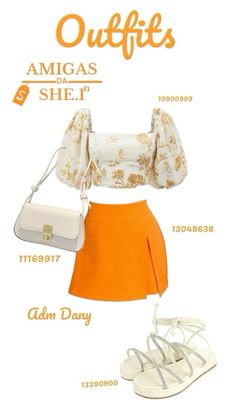 Shein Outfits, Fashionista Clothes, Easy Trendy Outfits, Fashion Attire, Outfits For Teens, Simple Outfits