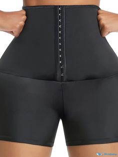 Orcajump - Women's Pants Body Sculpting Shorts, Buttoned Waist Sports Shorts, Postpartum Abdomen, Buttocks, Abdomen Shorts Sports Shorts, Body Sculpting, Women's Pants, Postpartum, Sport Shorts, Pants For Women, Solid Color, Sports, Pants