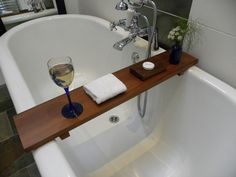 Go on, treat yourself.... Switch off and pamper yourself with a relaxing bath, glass of wine and your favourite soothing soaps and bath oils. This Walnut bath tub tray is perfect to hold these items in easy reach while taking that well needed soak. This contemporary piece has been lovingly hand crafted in the heart of Pembrokeshire, rural Wales from locally sourced reclaimed Walnut and finished in Tung oil. Contact us to place your order nicolamerrill@outlook.com, 01437 741571, 07979 470517 Tung Oil, Bath Oils, Relaxing Bath, Glass Of Wine, Bath Tub, Natural Forms, Bath Caddy