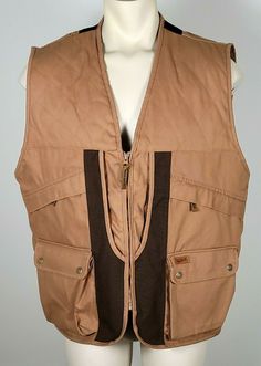 New without tags! Zip front with tons of pockets.   Armpit to armpit 25 Length 28 Outdoor Vest, Vest Jacket, Hunting, Tags, Best Deals