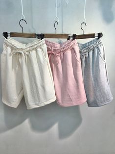 "Women's super comfy everyday sweatshorts for home loose fit and banding waist, soft cotton 100% Size One size, good for US 4-12 Length 45cm /17.7\" Inseam20.5cm/ 8\" Waist width 32cm /12.6\", good up to size 34\" Fabric and Care Cotton 100% soft touch Machine washable and tumble dry Made in S Korea" Comfortable Cotton Pajama Shorts For Spring, Casual Cotton Pajama Shorts For Spring, Spring Casual Cotton Pajama Shorts, Summer Cotton Pajama Shorts In Solid Color, Cotton Drawstring Pajama Shorts For Leisure, Cotton Pajama Shorts With Drawstring For Leisure, Leisure Cotton Pajama Shorts With Drawstring, Cotton Drawstring Pajama Shorts, Comfortable Leisure Shorts With Elastic Waistband