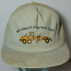 (Sorry for any glare or flashback from the flash on my digital camera - Click On The Pics To Make Them Bigger) Old Vintage 1980s MID AMERICA INDUSTRIAL EQUIPMENT CATERPILLAR CORDUROY SNAPBACK HAT USA VINTAGE 1980S MADE IN THE USA CORDUROY SNAPBACK TRUCKER HAT CAP MADE IN THE USA BY K-PRODUCTS (SOLD AS IS & AS PICTURED) PLEASE REVIEW ALL PHOTOS BEFORE PURCHASING!    (SOLD AS IS) Please review all photos and read the entire item description before purchasing. This Vintage Old Made in Vintage Adjustable Brimmed Baseball Cap, Vans Outfits, Vans Outfit, Industrial Equipment, Vintage Cap, Old Vintage, The Flash, Hat Cap, Content Creation