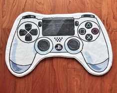 Game Controller Tufted Rug, Christmas Gift for Gamer Geek, Video Game Gift, Game Controller Area Rug, Game Room Living Room Bedroom Decor Rug Size: 80cmx50cm (32''x20'')  120cmx75(47''x30'') Gamer Room Rugs, Game Room Living Room, Tufting Diy, Diy Rugs, Rug Christmas, Gift For Gamer, Video Games Gift, Rug Ideas, Rug Inspiration