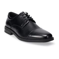 Step into a stylish, comfortable look with these Apt. 9 Denver oxford dress shoes.Click this FOOTWEAR GUIDE to find the perfect fit and more! Step into a stylish, comfortable look with these Apt. 9 Denver oxford dress shoes. Click this FOOTWEAR GUIDE to find the perfect fit and more! SHOE FEATURES Ortholite technology enables air flow for a cool foot, wicks away moisture, inhibits odor and fungus and provides long lasting cushioning Flexible, traction outsoleSHOE CONSTRUCTION Synthetic upper Man Every Man Should Own, Mens Black Dress Shoes, Men's Dress Shoes, Black Shoes Men, Black Dress Shoes, Oxford Dress Shoes, Fancy Shoes, Oxford Dress, Prom Shoes