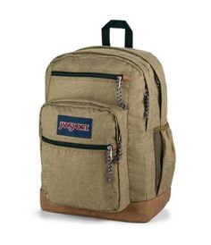 All the great features of our Big Student, plus a sleeve for a 15 inches laptop and synthetic leather base & trim. Backpack Jansport, Brown Backpack, Large Capacity Backpack, Brown Backpacks, Base Trim, Student Backpacks, Jansport Backpack, Top Selling, Synthetic Leather