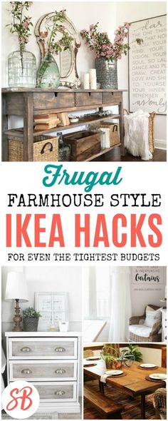 an image of farm house style ikea hacks for even the highest budget