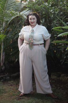 Retro Outfits Men, Queer Fashion, Plus Size Vintage, Clothing Plus Size, Plus Size Fashion For Women, Outfits Men, Professional Outfits, Look Plus, Mode Vintage