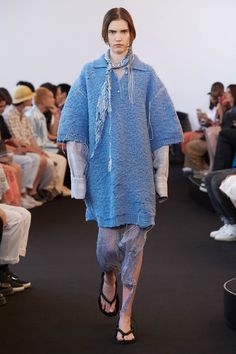 Collection - Spring/Summer 2020 Intro Design, 2024 Moodboard, Blue Haired Girl, Studio Knit, Editorial Photos, Acne Studio, Fashion Week Spring 2020, Office Fashion Women, Fashion Photography Inspiration