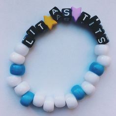 Edc Kandi Bracelets, Rave Kandi Ideas Edm, Kandi Ideas Words, Festival Kandi, Edc Bracelets, Edc Festival