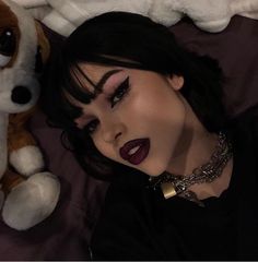 Fete Emo, E Girl Makeup, Alt Makeup, Swag Makeup, Smink Inspiration, Alternative Makeup, Emo Makeup, Makijaż Smokey Eye, Edgy Makeup