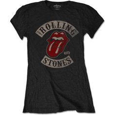 The Rolling Stones Tour 1978 Ladies T-Shirt Camisa Rock, Rolling Stones Tour, Rolling Stones Logo, Style Masculin, Metal Shirts, Rock Outfit, Band T Shirts, High Quality T Shirts, 로고 디자인