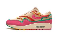 Shop Air Max 1 "Familia" at Stadium Goods, the world's premier marketplace for authentic sneakers and streetwear. Fast shipping, easy returns. Colorful Sneakers Women, Green Textile, Sneak Attack, Colorful Sneakers, Classy Lady, Fashion Shoes Sneakers, Amazon Buy, Cute Sneakers, Nike Air Max 1