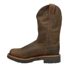 Justin Original Workboots Mens Rugged Chocolate Gaucho Casual Boots Mid Calf - Walmart.com Rustic Boots With Reinforced Toe For Outdoor Work, Rustic Work Boots With Reinforced Snip Toe, Rustic Outdoor Work Boots With Reinforced Toe, Rugged Brown Steel Toe Boots, Winter Steel Toe Snip Toe Boots, Rustic Steel Toe Boots With Round Toe, Rugged Sturdy Boots With Round Toe, Rustic Work Boots With Steel Toe And Snip Toe, Sturdy Western Waterproof Boots With Round Toe