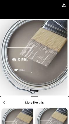 the steps in how to paint a room with different colors and sizes, including gray