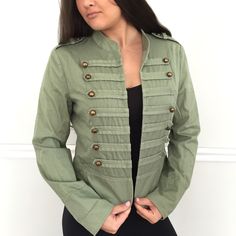 Military Jackets, King Lear, Military Jacket Green, Couture Jackets, Military Style Jackets, Army Jacket, Military Style, Romeo And Juliet, Military Fashion