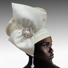 Church Hat 3098-WP White Church Dress, White Church Hats, Church Skirts, First Lady Church Suits, Special Occasion Hats, Church Dresses For Women, Church Lady Hats, Dresses Church, Women Church Suits