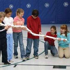 Cooperation is the name of the game! Team Building Challenges, Building Challenge, Dont Lose Yourself, Team Building Games, Pe Games, Stem Challenge, Therapeutic Activities, Icebreakers, Building Games