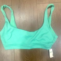 New Arie Sports Bra With Tags From Aeropostale Casual Green Sports Bra With Built-in Bra, Sporty Green Activewear For Beach Season, Green Athleisure Activewear For Beach Season, Casual Swimwear With Built-in Bra For Workout, Sporty Sports Bra For Beach Season Workout, Casual Workout Swimwear With Built-in Bra, Casual Green Activewear For Beach, Casual Green Activewear For The Beach, Casual Sports Swimwear Bra Friendly