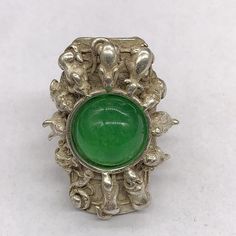 size:free Length:3.5CM/1.377in Chinese Jade Jewelry, Green Carved Jade Rings, Jade Bracelet Chinese, Chinese Jade Pendant, Chinese Jade Carving, Zodiac Rings, Burning Incense, Chinese Zodiac, Signet Ring