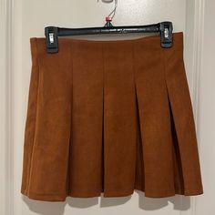 Nwt! Womens Brown Skirt, Super Soft! Brown Skirt, Brown Skirts, Monster High, Mini Skirt, Womens Skirt, Mini Skirts, Skirt, Women Shopping, Color