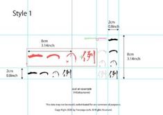 the instructions for how to draw an anime character's face in adobe and photoshopped