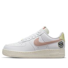 Sporty Nike Air Force 1 For Spring Streetwear, Spring Nike Air Force 1 Sporty Style, Nike Air Force 1 Sporty Spring Edition, Nike Air Force 1 Sporty Style For Spring, Sporty Nike Air Force 1 For Spring, Sporty White Nike Air Force 1 For Spring, White Nike Air Force 1 For Spring Sports, White Custom Sneakers With Gum Sole For Spring, Nike Custom Sneakers With Gum Sole For Spring