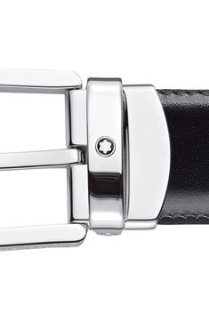 Get two essential styles in one package with this reversible leather belt centered by a gleaming horseshoe buckle. 1" belt width Leather Made in Italy Modern Business Belts, Modern Leather Belt With Silver Buckle, Luxury Leather Belts With Silver Buckle, Classic Formal Belt With Silver Buckle, Modern Formal Belts With Silver Buckle, Modern Formal Belt With Silver Buckle, Leather Belt Buckles With Silver Buckle For Business, Leather Belt Buckle With Silver Buckle For Business, Leather Belt Buckle With Silver Detail For Business