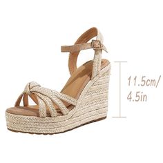 Patterned:Solid colorMaterial:Poly urethane synthetic leatherHeel Type:Platform HeelClosure:BuckleToe Style:Open ToeStrap Type:Ankle-strapHeel Hight:High HeelItem ID:CG71115 Open Toe Eva Wedge Sandals For Beach Season, Beach Season Synthetic Heels, Summer Strap Closed Toe Heels, Platform Closed Toe Heels For Beach Season, Summer Closed Toe Heels With Strap, Summer Closed Toe Strap Heels, Summer Eva Wedge Sandals For Vacation, Adjustable Heels With Buckle Closure For Summer, Eva Wedge Heels For Vacation