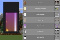 an image of a computer screen with the text, how to make a window in minecraft