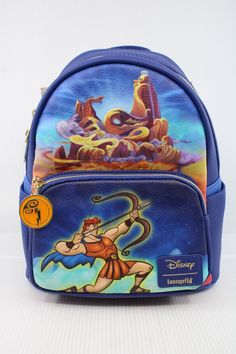 Themed Travel Backpack, Themed Backpack For Theme Park, Themed Standard Backpack For Theme Park, Disney Themed Standard Backpack For Theme Park, Disney Style Backpack For Disney Trips, Disney Style Standard Backpack For Disney Trips, Disney Themed Standard Backpack For Disney Trips, Fun Backpack, From Zero To Hero