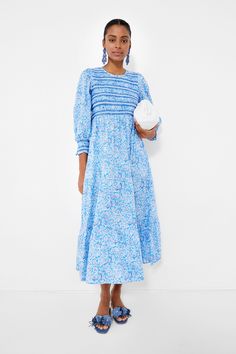 Ornate Sky Isabel New Dress Raffia Accessories, Tuckernuck Dress, Pink City, Tiered Midi Skirt, City Prints, Tier Skirt, Classic Dress, Pullover Sweatshirts, Beautiful Hand