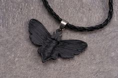 The price is for a necklace only, others are not included. Gothic Black Necklace With Lobster Clasp, Black Gothic Necklace With Lobster Clasp, Elegant Black Necklace With Butterfly Charm, Elegant Black Butterfly Necklace Gift, Black Stainless Steel Jewelry For Jewelry Making, Black Butterfly-shaped Jewelry For Gift, Black Butterfly Jewelry For Gift, Handmade Black Stainless Steel Necklace, Gothic Black Necklace For Gift