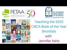 a banner with the words teaching the 2020 cba book of the year shortlists