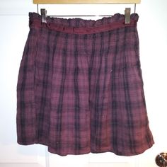 Brand New Skirt From Urban Outfitters. Purple Plaid. Size Large W Elastic Waist. Urban Outfitters Lined Skirt Bottoms, Urban Outfitters Short Lined Skirt, Urban Outfitters Relaxed Lined Skirt, Urban Outfitters Lined Tiered Skirt, Urban Outfitters Casual Tiered Skirt, Urban Outfitters Tiered Lined Skirt, Relaxed Urban Outfitters Skirt, Urban Outfitters Cotton Mini Skirt, Urban Outfitters Cotton Skirt With Pockets