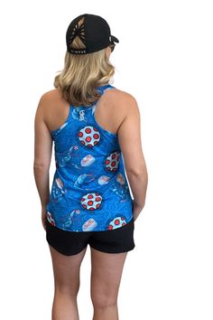 This Lobster Pickleball Racerback Tank Top is made of an ultra-stretch fabric that provides a comfortable fit. Its advanced moisture-wicking and anti-odor technology keep you cool and dry, while it also offers 50+ UV protection. This top is available in four sizes and is made of 86% polyester / 14% Nylon. The perfect combination of comfort and style. Small (Ladies 2-4) Medium (Ladies 6-8) Large (Ladies 10-12) Small Lady, Trendy Handbags, Keep Your Cool, Pickleball, Racerback Tank Top, Womens Tank, Racerback Tank, Uv Protection, Moisture Wicking