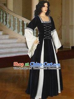 Traditional UK British National Costume Medieval Costume Renaissance Costumes Historic Clothes Complete Set England Costume, English Culture, English Clothes, Cultural Dress, Medieval Clothes, Female Outfits, Queen Outfit, Lady In Waiting, National Costume