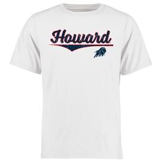 a white t - shirt with the word howard on it