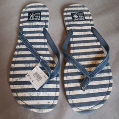 These Are New With Tags Attached! No Damages Of Any Kind! Please Look At All Photos As They Are A Part Of The Description! Price Is Firm Unless Bundled! Smoke Free, Pet Friendly Home (Dogs) I Ship Same Or Next Business Day! Casual Blue Flip Flops For The Beach, Casual Blue Flip Flops For Summer, Casual Blue Flip Flops, Casual Blue Slippers For Beach, Adjustable Casual Flip Flops For Beach Season, Adjustable Casual Flat Flip Flops, Adjustable Flat Casual Flip Flops, Womens Strappy Sandals, Coral Sandals