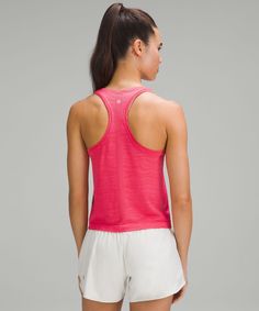 Sporty Seamless Activewear For Running, Sporty Seamless Running Activewear, Lululemon Technical Moisture-wicking Activewear, Functional Seamless Running Activewear, Pink Functional Lululemon Activewear, Pink Functional Activewear By Lululemon, Lululemon Technical Running Activewear, Lululemon Go-dry Technical Activewear, Lululemon Activewear For Light Sports With Go-dry Technology