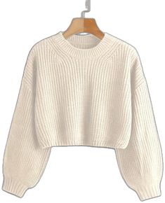 Custom Made Clothing, Crop Sweater, Lantern Sleeve, Save The Planet, Lantern Sleeves, Cropped Sweater, Pullover Sweater, Types Of Printing, Pullover Sweaters